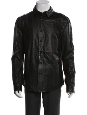 John Varvatos Lambskin Moto Jacket