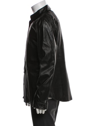 John Varvatos Lambskin Moto Jacket
