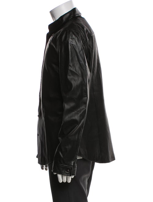 John Varvatos Lambskin Moto Jacket
