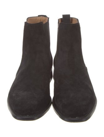 John Varvatos Suede Chelsea Boots