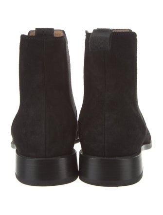 John Varvatos Suede Chelsea Boots