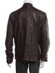 John Varvatos Leather Moto Jacket