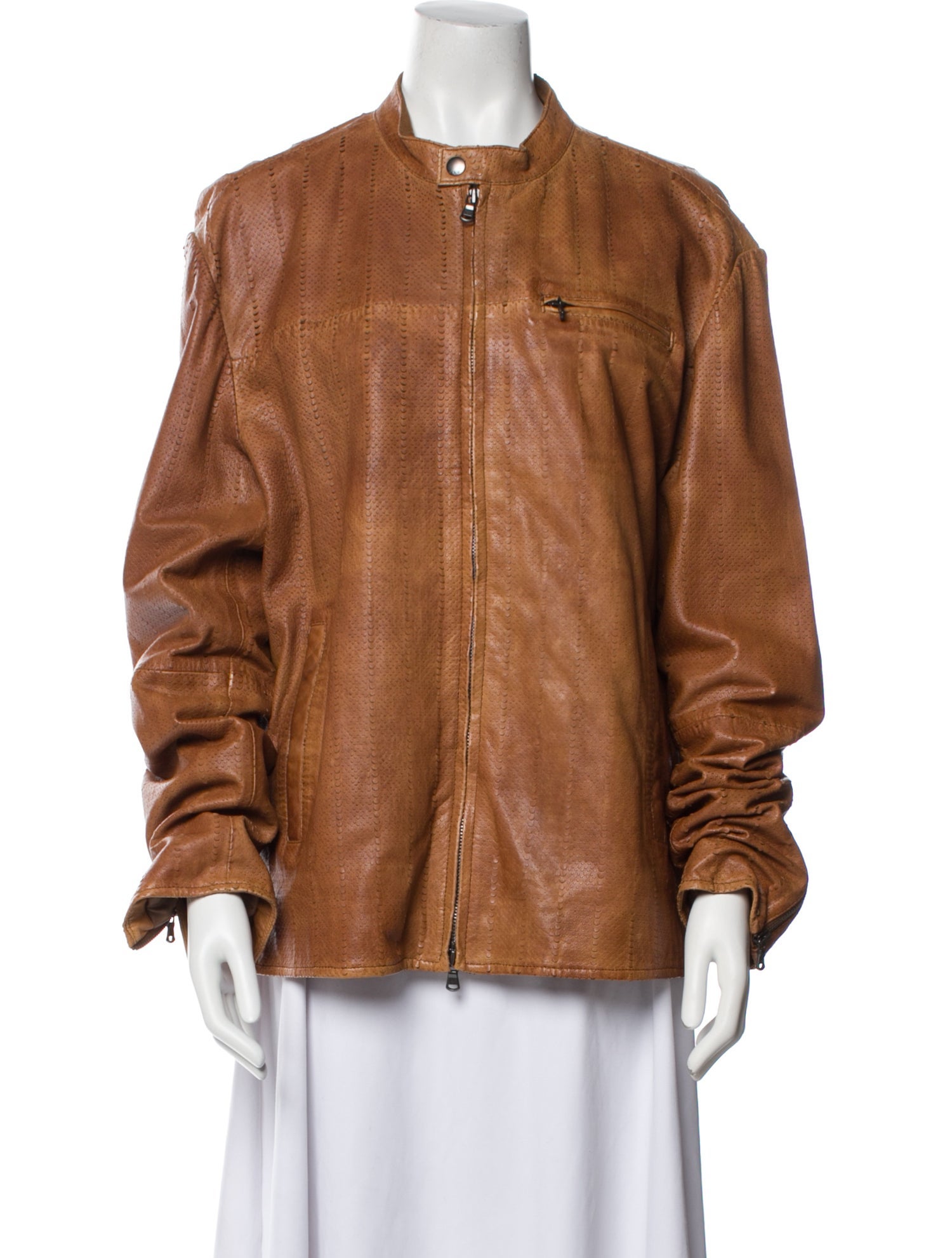 John Varvatos Leather Jacket
