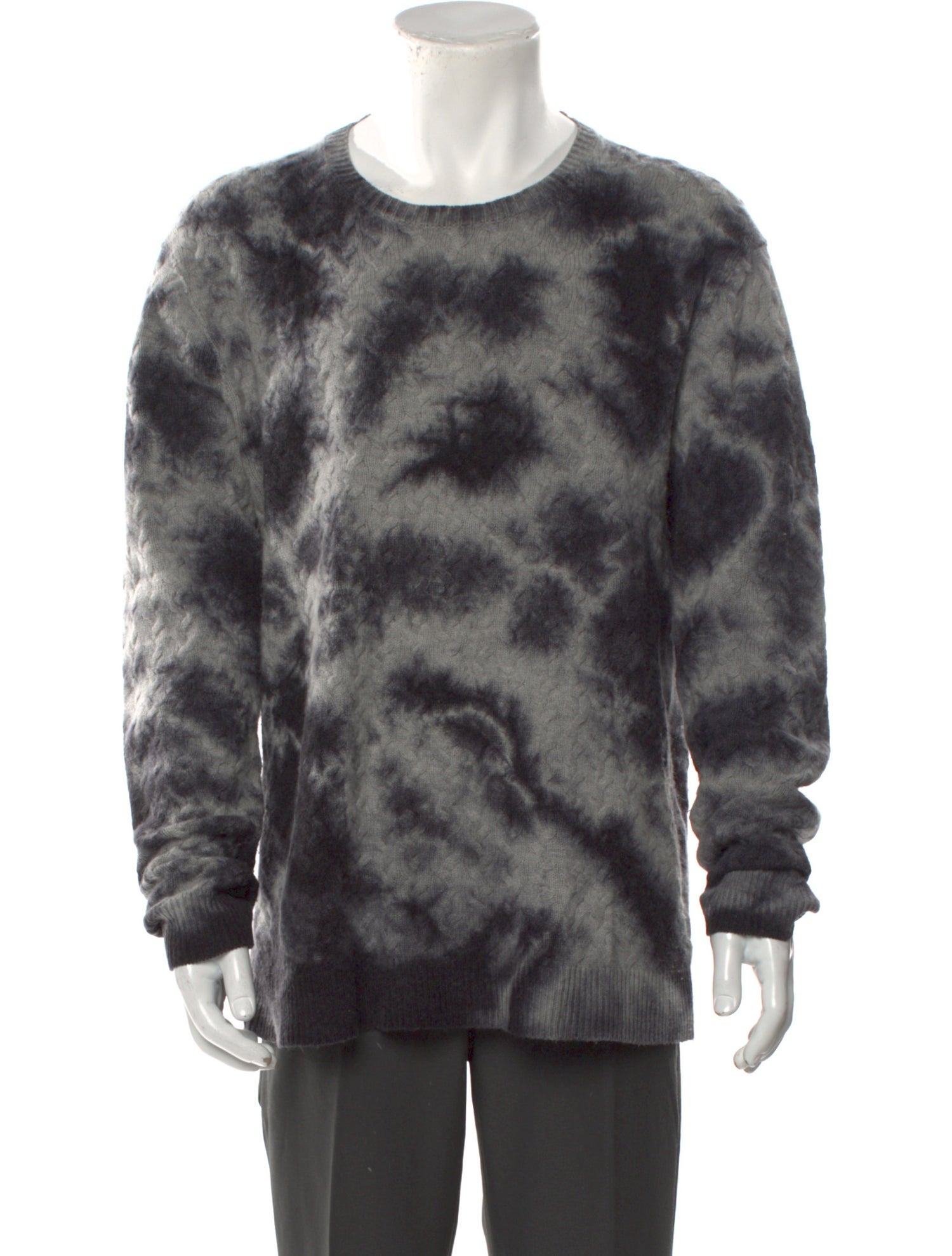John Varvatos Wool Printed Pullover