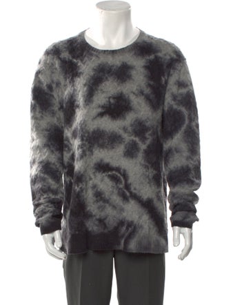 John Varvatos Wool Printed Pullover