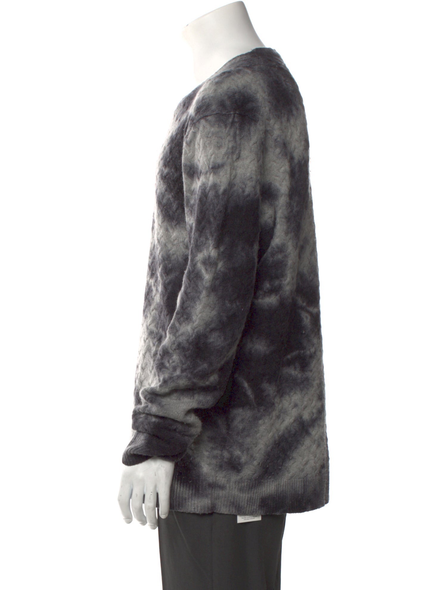 John Varvatos Wool Printed Pullover