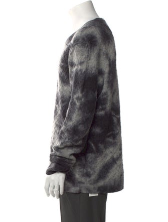 John Varvatos Wool Printed Pullover