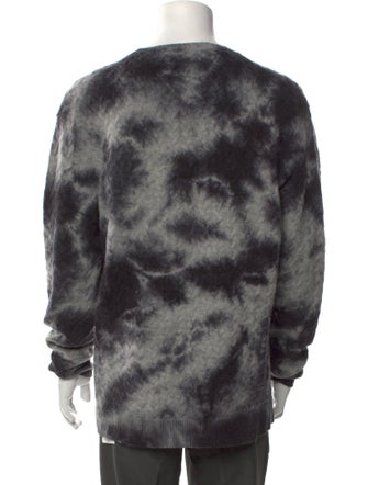 John Varvatos Wool Printed Pullover