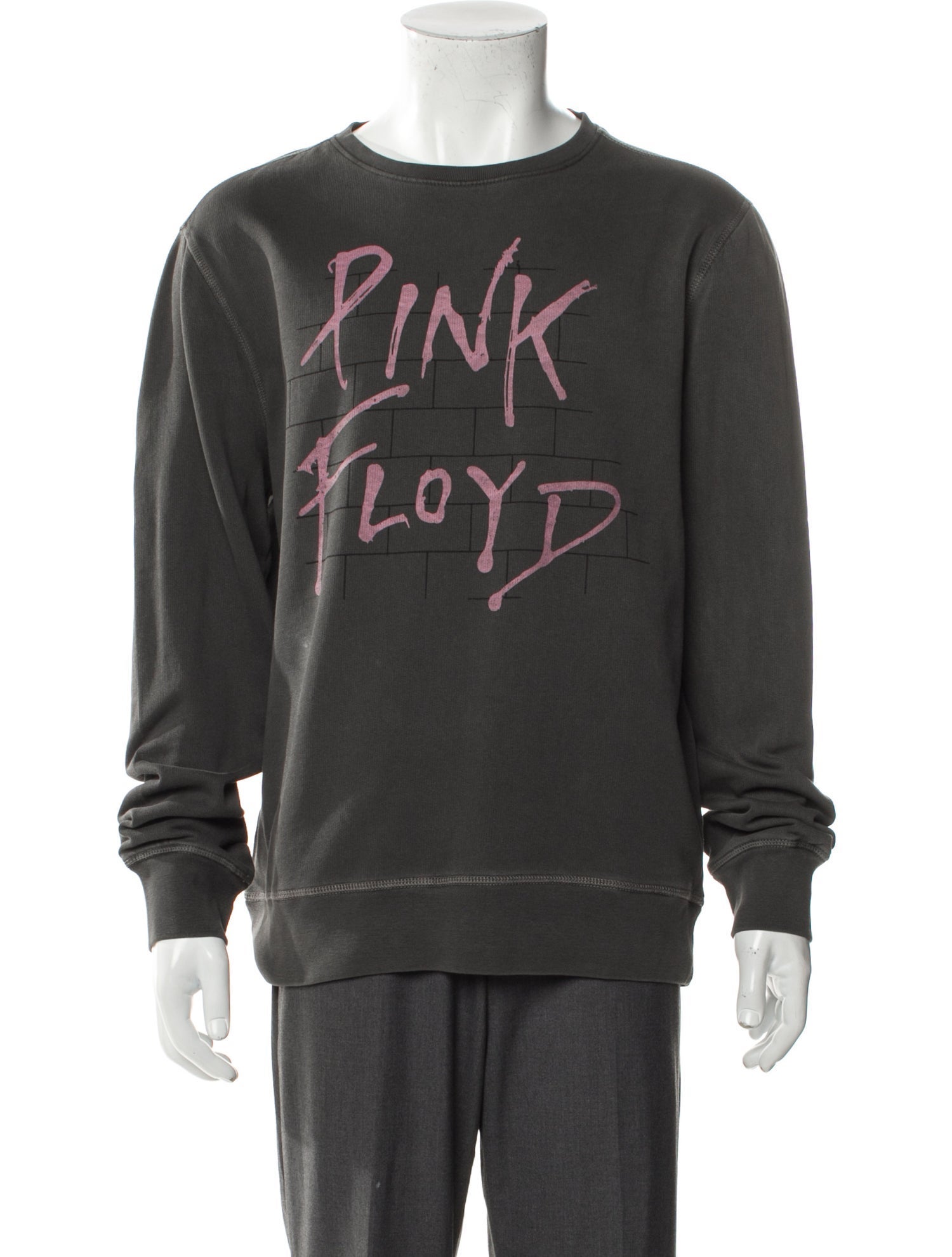 John Varvatos Graphic Print Crew Neck Sweatshirt