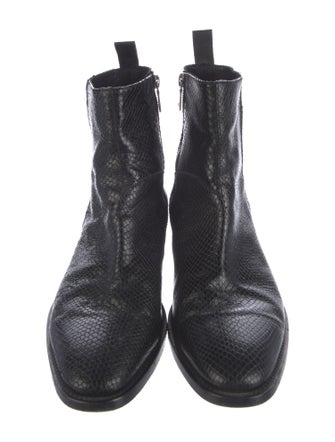 John Varvatos Leather Boots