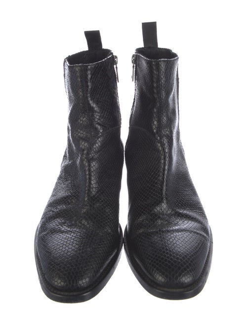 John Varvatos Leather Boots