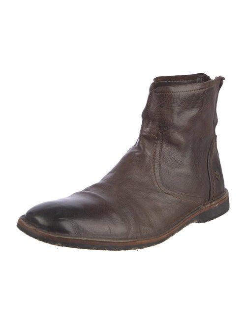 John Varvatos Leather Boots