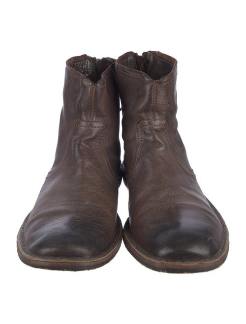 John Varvatos Leather Boots