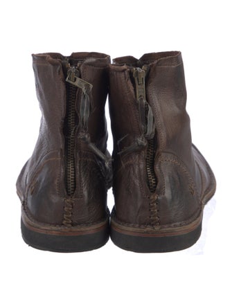 John Varvatos Leather Boots
