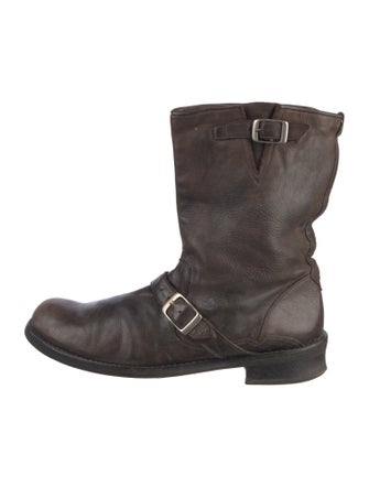 John Varvatos Leather Boots