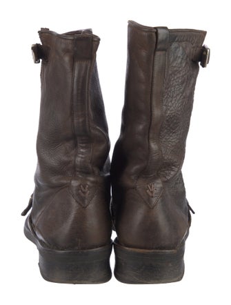 John Varvatos Leather Boots