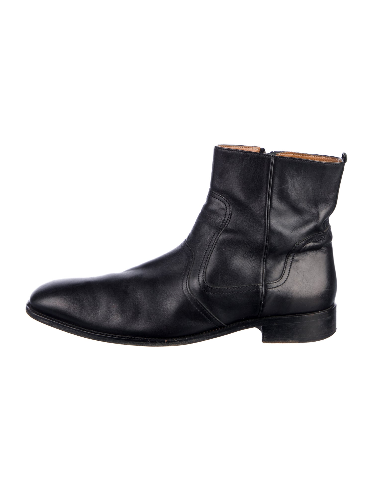 John Varvatos Leather Boots
