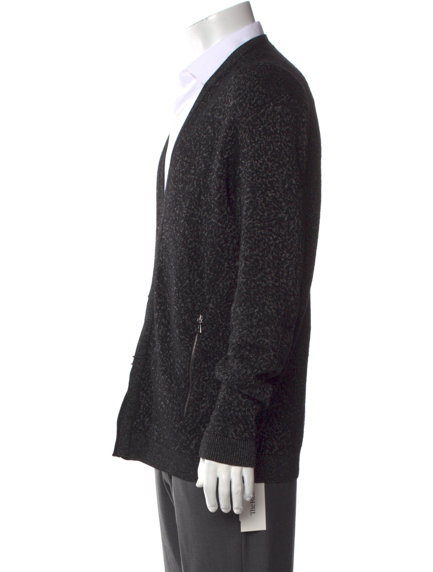 John Varvatos V-Neck Long Sleeve Cardigan