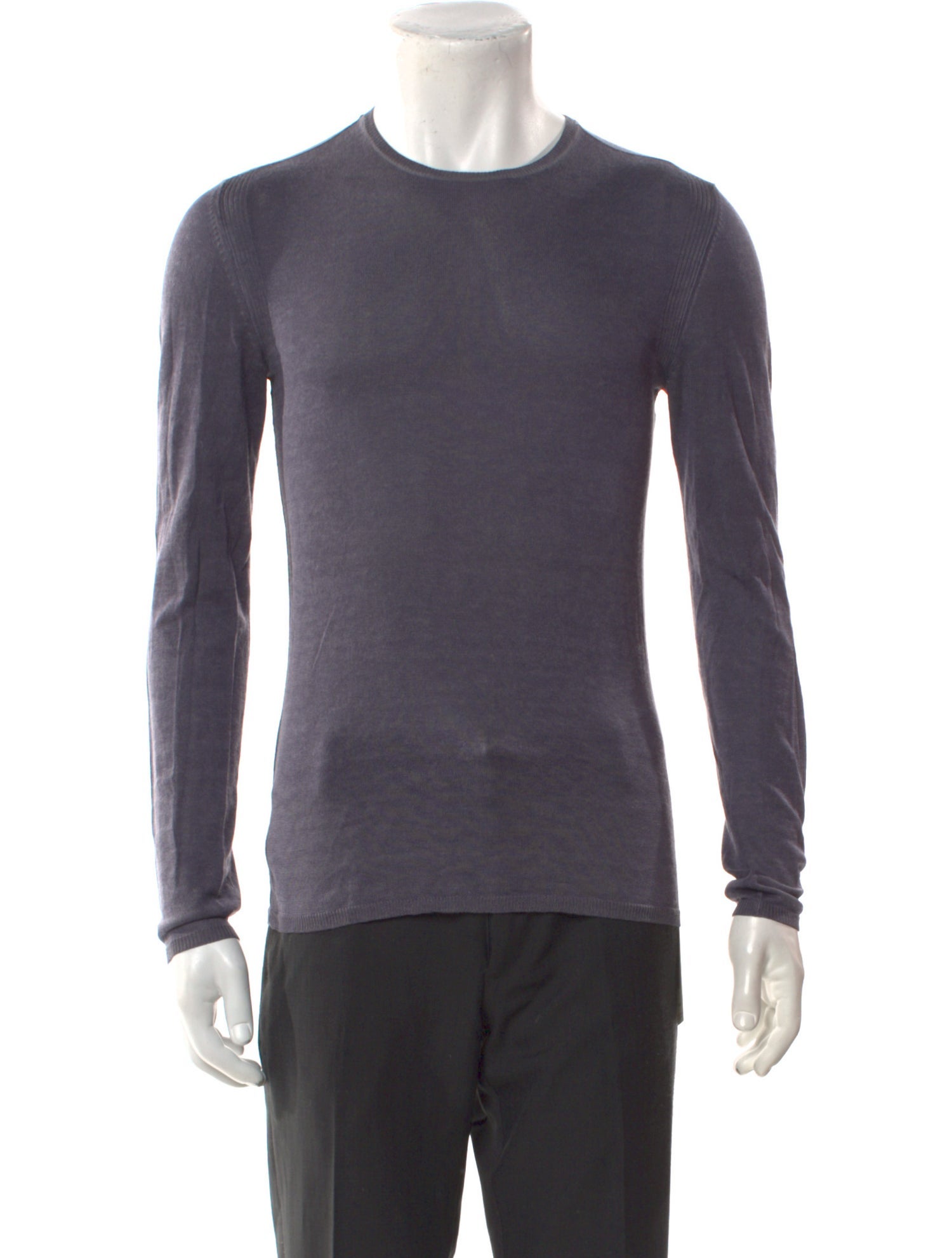 John Varvatos Silk Crew Neck Pullover