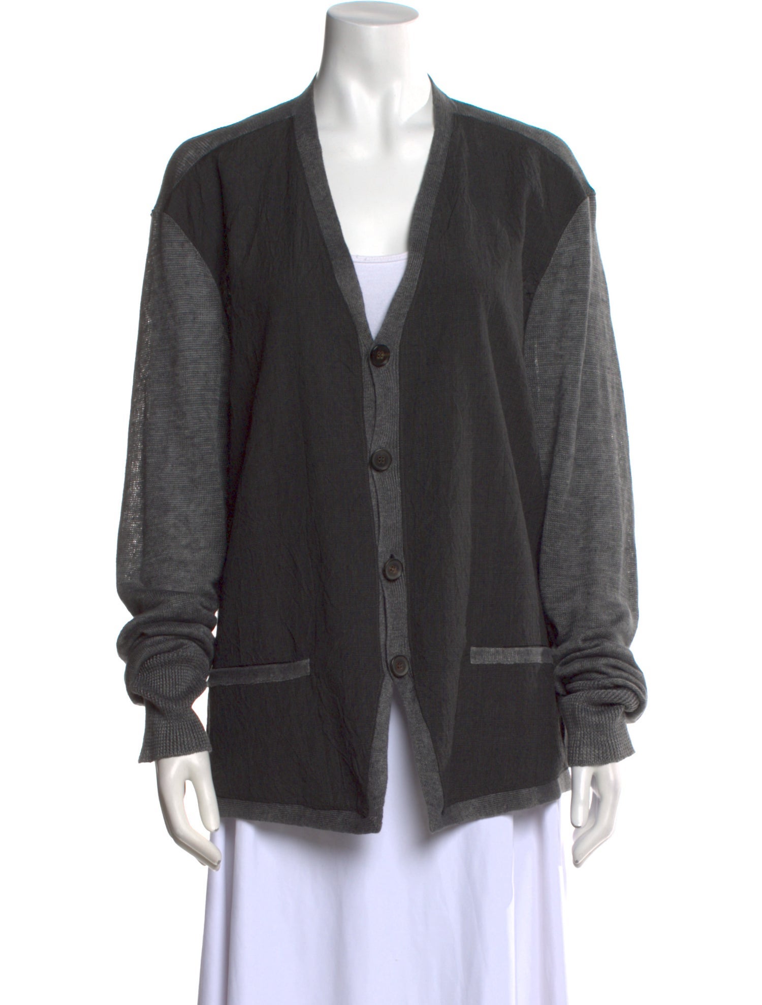 John Varvatos Wool V-Neck Sweater