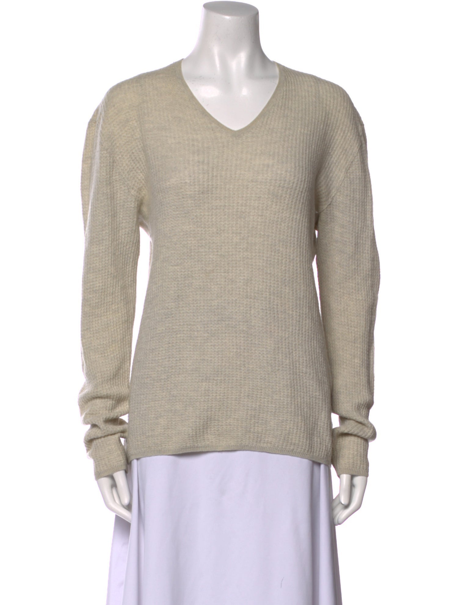 John Varvatos Silk V-Neck Sweater