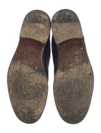 John Varvatos Leather Lace-Up Boots