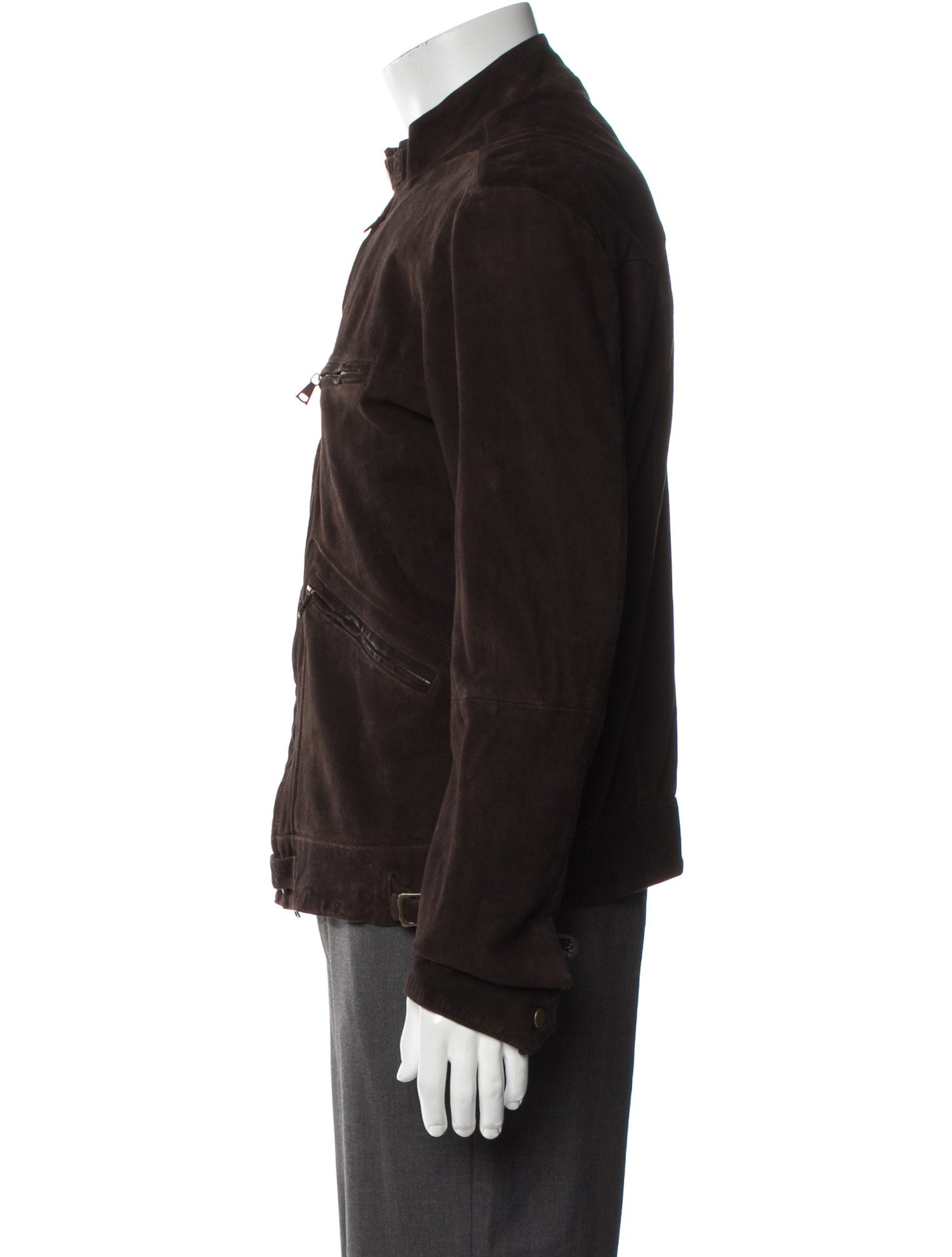 John Varvatos Silk Moto Jacket