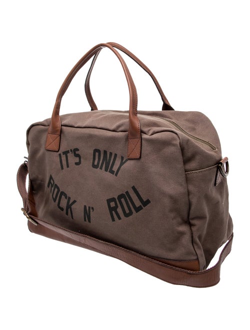 John Varvatos Canvas Weekender Bag