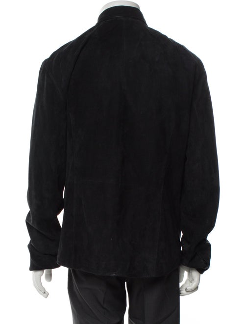 John Varvatos Suede Utility Jacket