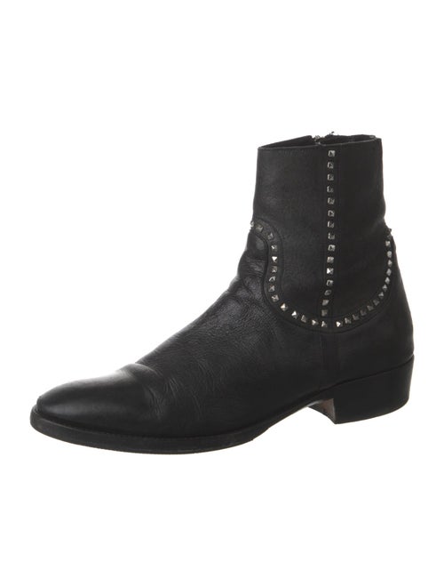 John Varvatos Leather Boots