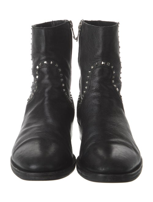 John Varvatos Leather Boots
