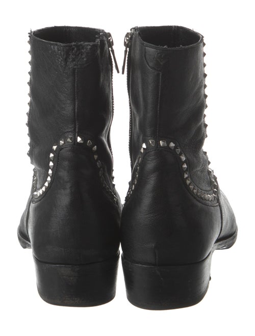 John Varvatos Leather Boots