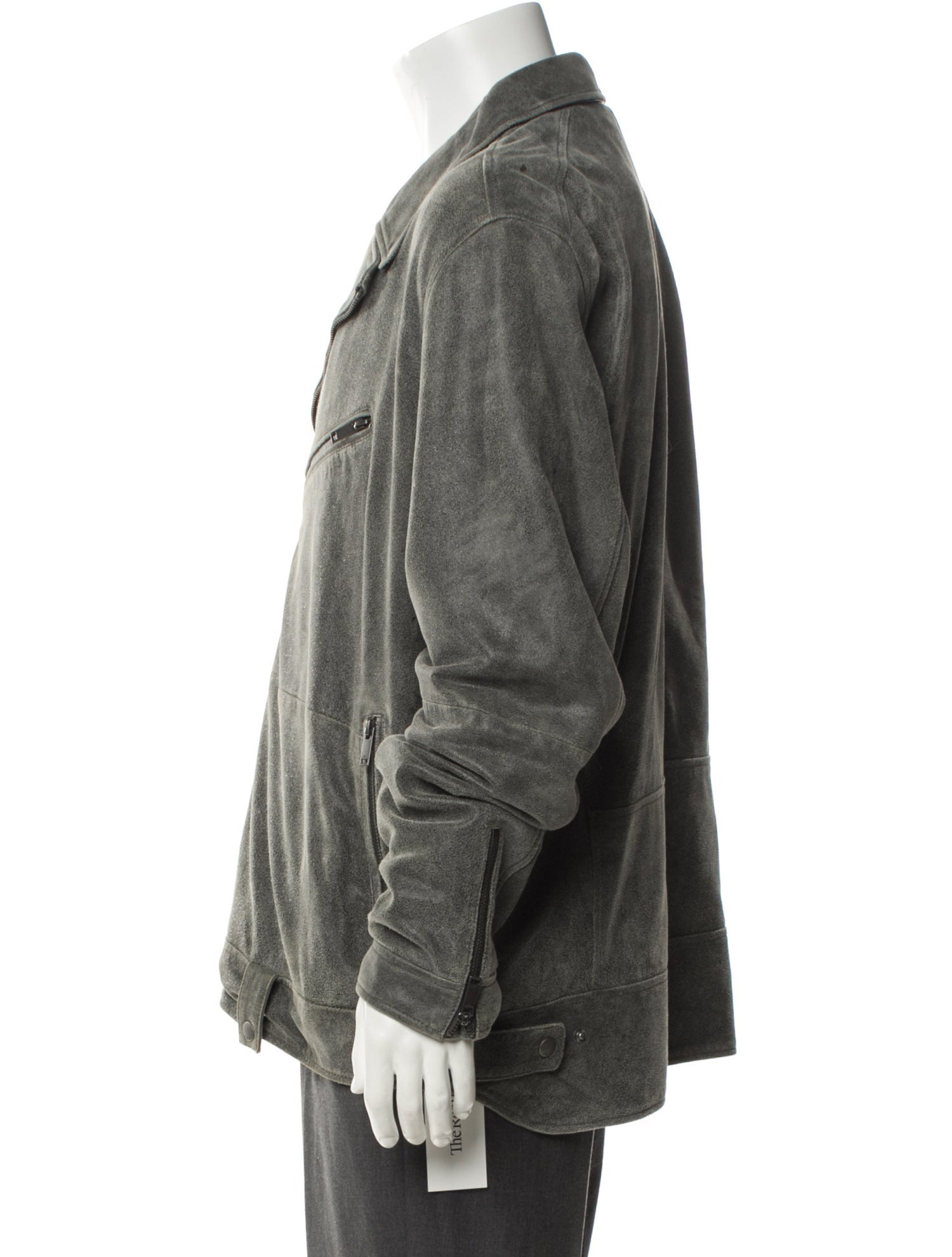 John Varvatos Goat Leather Moto Jacket