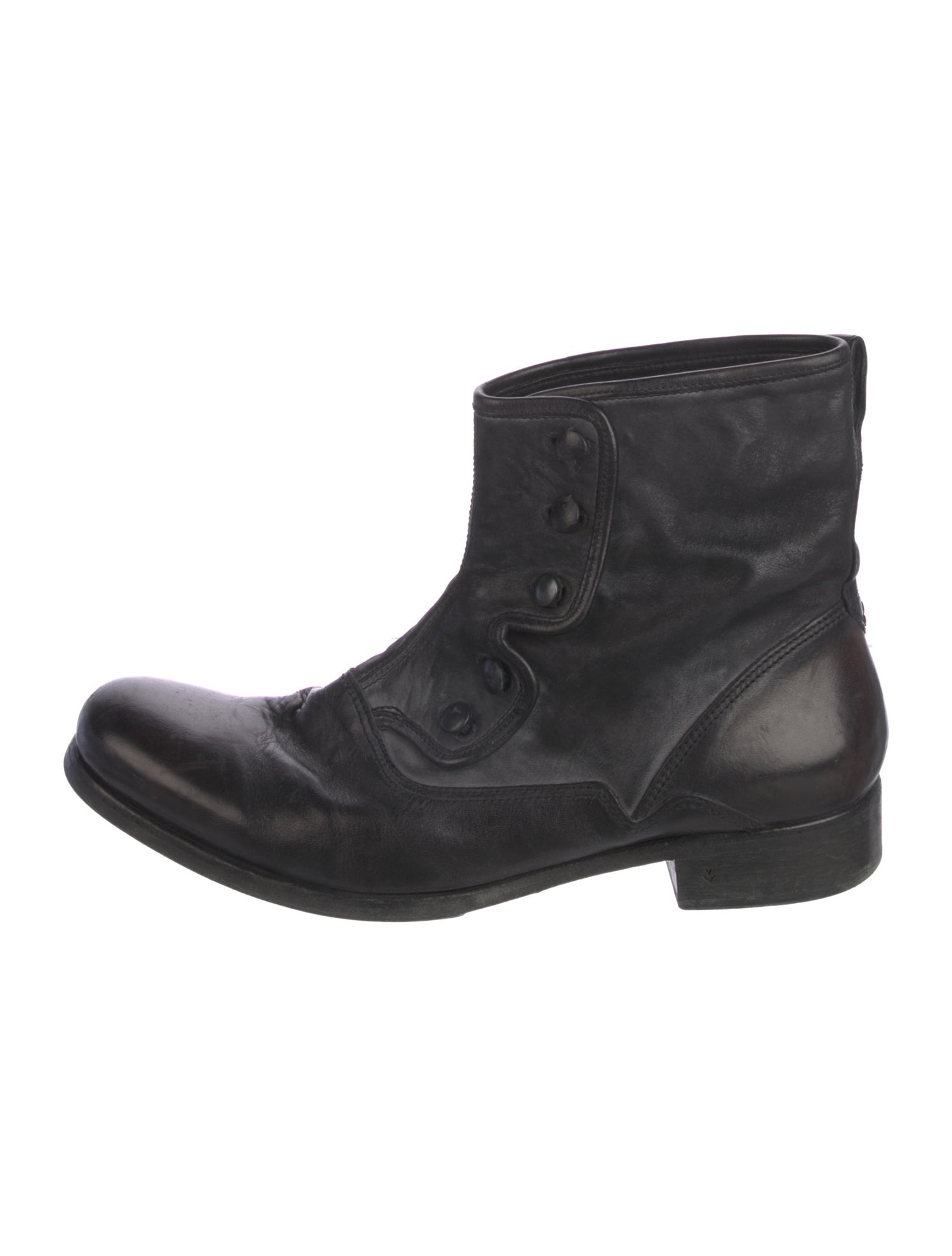 John Varvatos Leather Boots