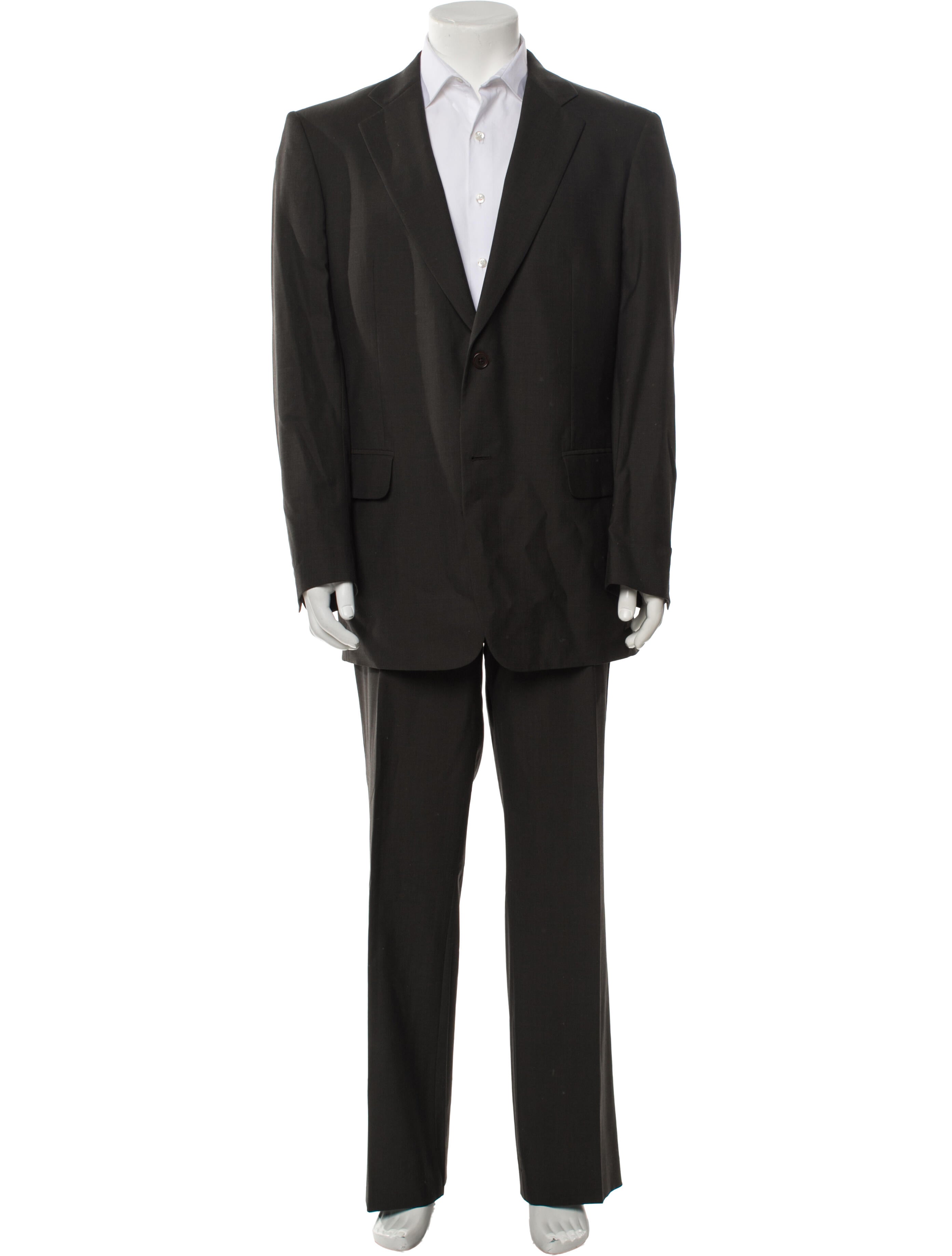 John Varvatos Wool Two-Piece Suit Vest