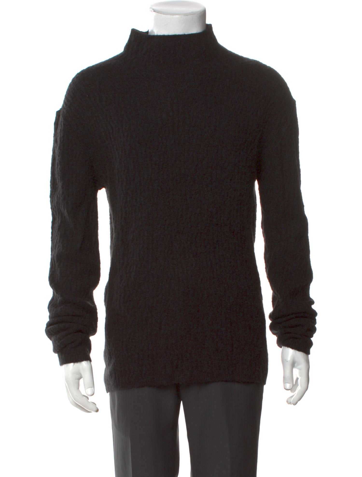 John Varvatos Mock Neck Long Sleeve Pullover