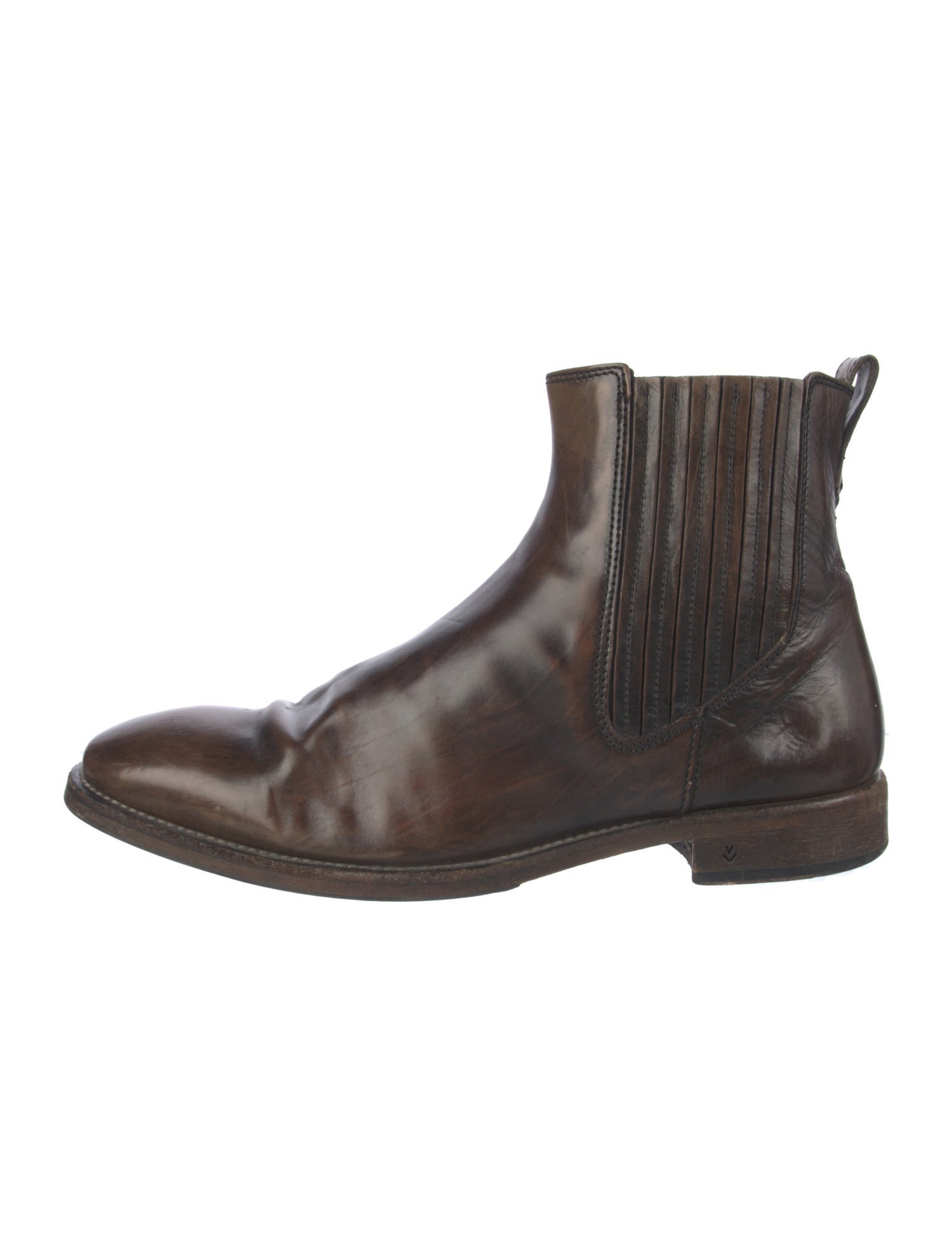 John Varvatos Leather Chelsea Boots