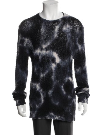 John Varvatos Printed Crew Neck Pullover