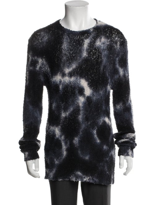 John Varvatos Printed Crew Neck Pullover