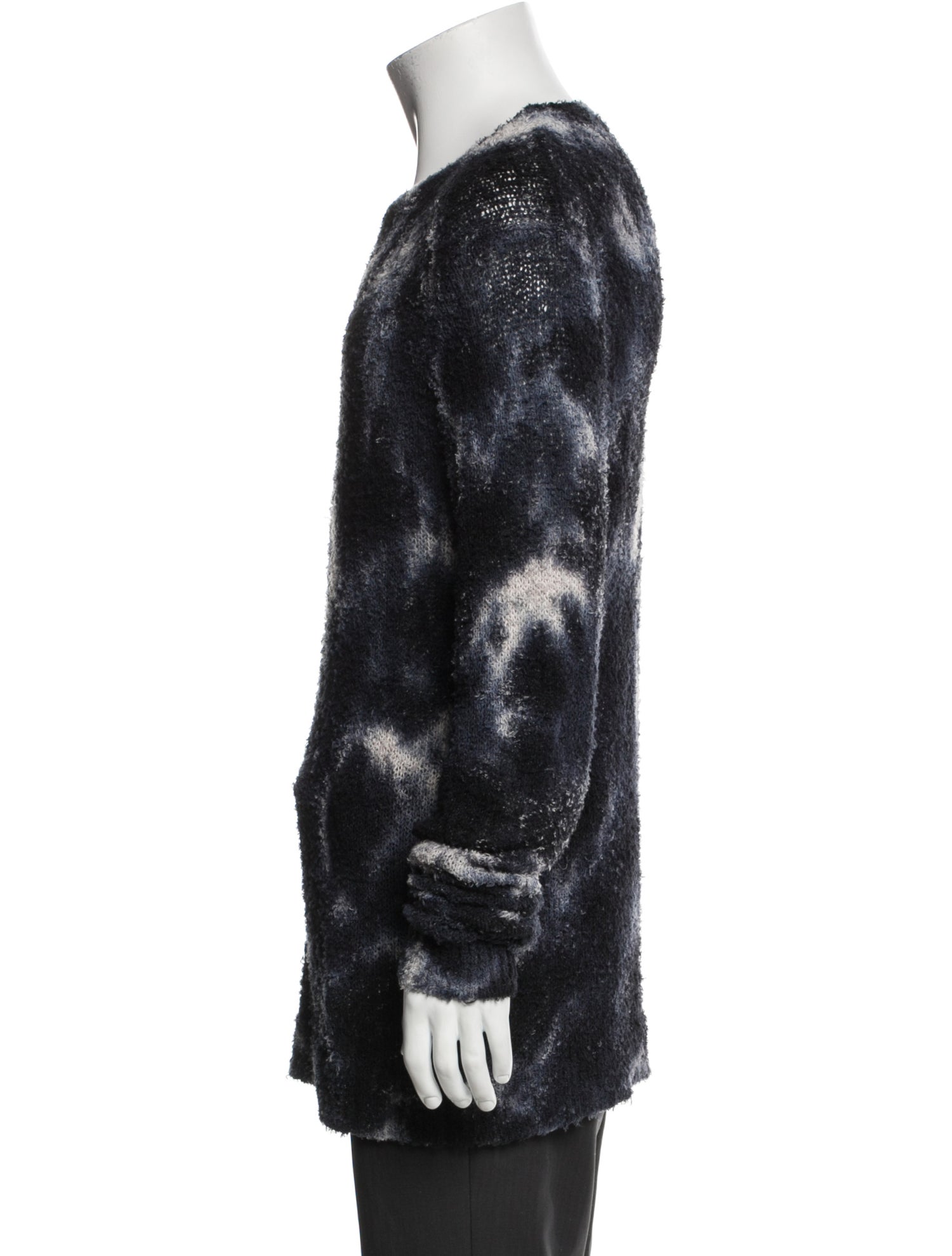 John Varvatos Printed Crew Neck Pullover