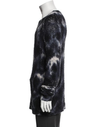 John Varvatos Printed Crew Neck Pullover