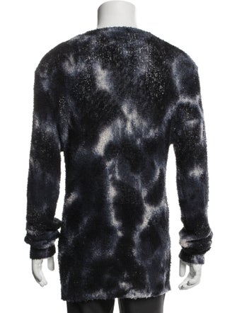 John Varvatos Printed Crew Neck Pullover