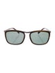 John Varvatos Square Tinted Sunglasses