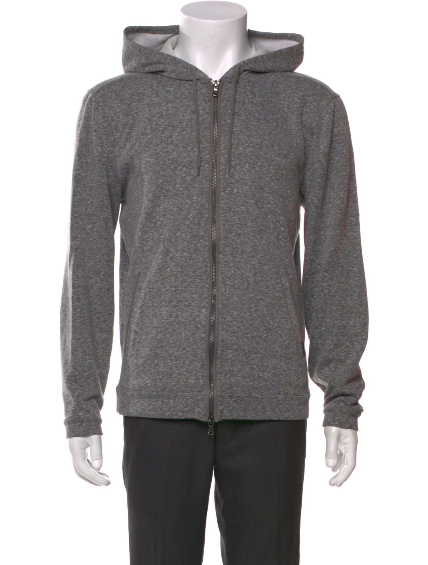 John Varvatos Crew Neck Long Sleeve Hoodie