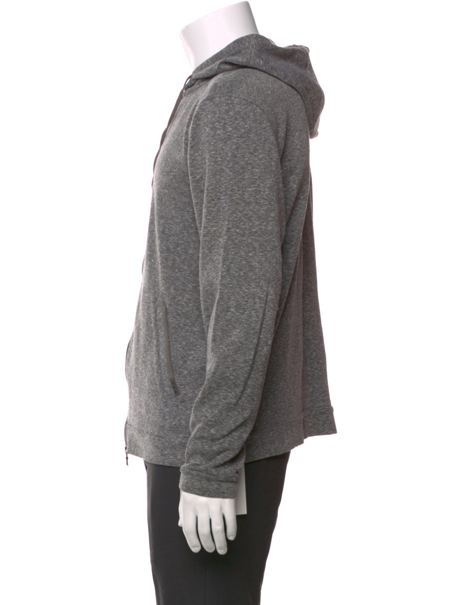 John Varvatos Crew Neck Long Sleeve Hoodie