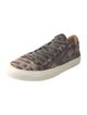 John Varvatos Ponyhair Printed Sneakers