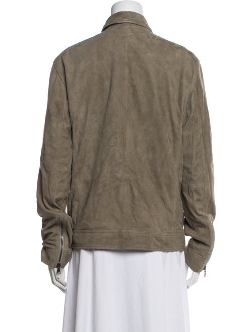 John Varvatos Suede Utility Jacket