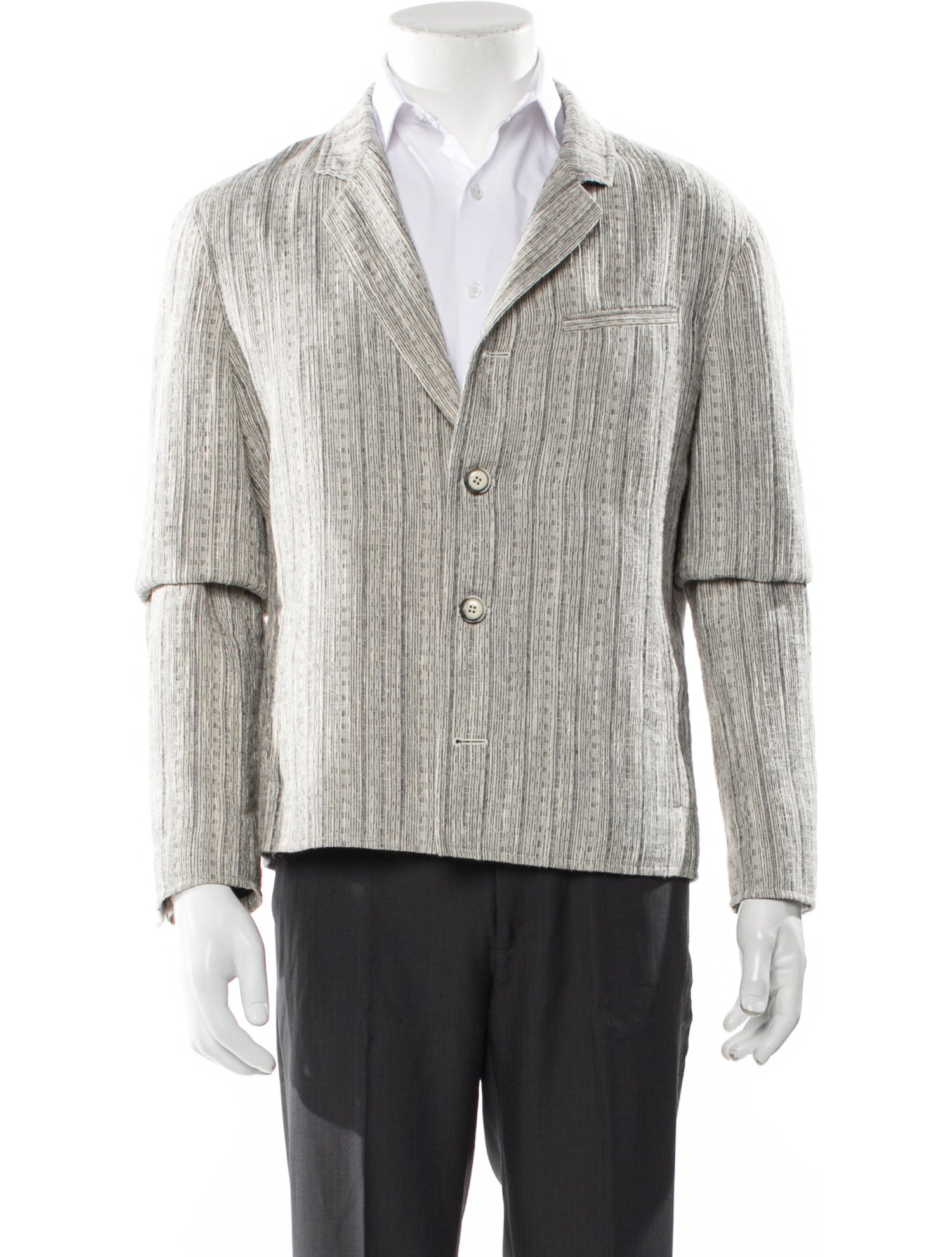 John Varvatos Striped Blazer
