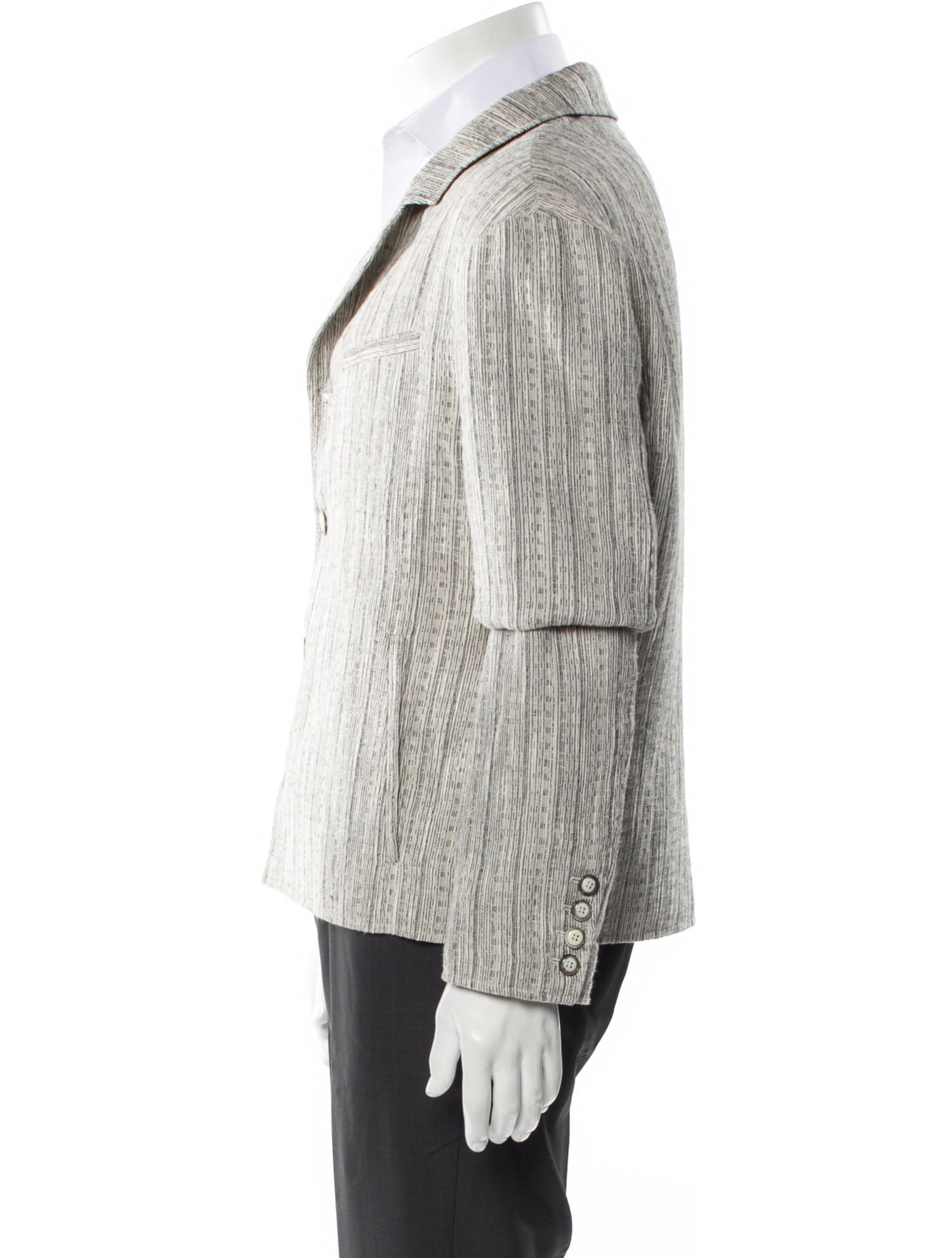 John Varvatos Striped Blazer