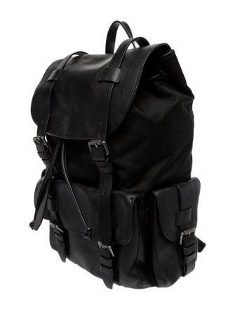 John Varvatos Leather Backpack